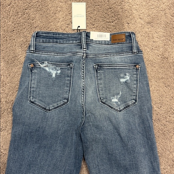 Judy blue isn’t she lovely straight leg denim stretchy nwt 3/26 - Picture 3 of 8